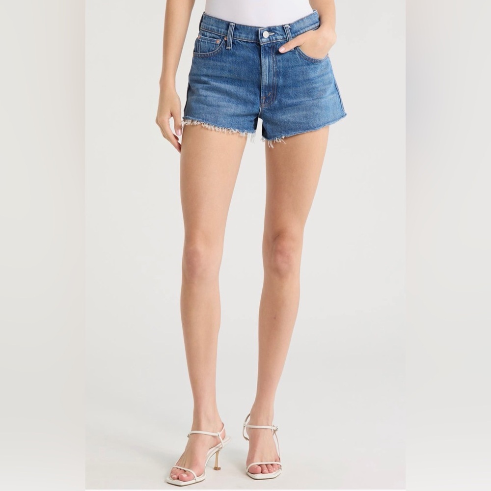 Mother Superior The Dodger Denim Cutoff Short Sz 30
